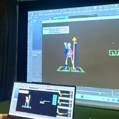 This screen displays 3D motion and force data, providing a granular look at a player's biomechanics. This level of detail allows us to make precise, effective adjustments that lead to significant performance gains.