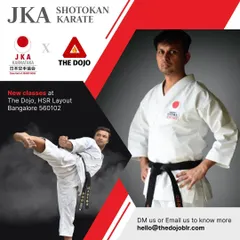 We are proud to offer new JKA Shotokan Karate classes at The Dojo. This is an opportunity to learn from certified instructors in a world-class facility.