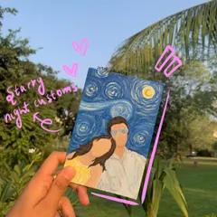 How cute is this? I love making custom Starry Night portraits for couples. It's such a unique way to capture a special memory.
