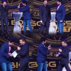 Sharing a moment on stage with the evergreen Anil Kapoor. I almost got playfully punched for reading his mind. After the show, we had a wonderful chat about art and life, a conversation I'll always remember.