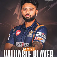 We celebrate Karan Sharma being named the Most Valuable Player. This is the kind of peak performance we train our players to achieve through discipline and a strong mindset.