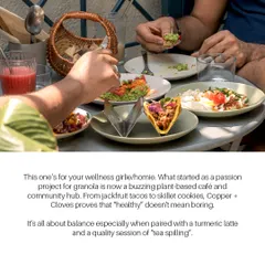 As seen in Harper's Bazaar, our food proves that "healthy" doesn't mean boring. From jackfruit tacos to skillet cookies, it's all about balanced, delicious food.