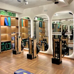 Welcome to your new sanctuary for strength. Our studio is equipped with beautiful wooden water rowers, set in a calming, modern space designed to help you disconnect from the outside world and connect with your movement.