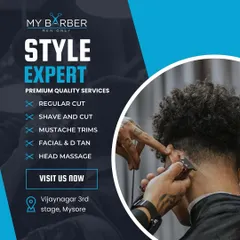 As style experts, we offer a range of premium quality services. From a regular cut and shave to mustache trims, facials, and relaxing head massages, we have you covered.