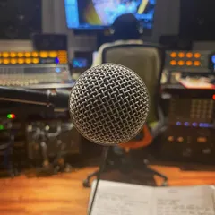 A view from the vocal booth while recording original music with the Adil Manuel Collective. This is where the magic happens.