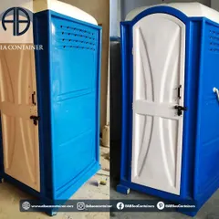 This is our standard portable toilet cabin, designed to be hygienic, ergonomic, and ready to use anywhere. It is a durable and essential solution for construction sites, events, and public areas.