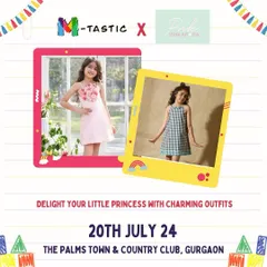 Our vendors offer charming outfits for every little princess. This image showcases some of the beautiful and stylish dresses you can find, perfect for special occasions or everyday wear.