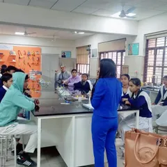 Answering questions from students about everything from healthy snacks to the importance of hydration. Leading by example and sharing practical tips is key.