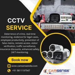 My CCTV service provides numerous benefits, including crime deterrence, real-time monitoring, evidence for legal cases, and remote access for visitor verification and enhanced safety.