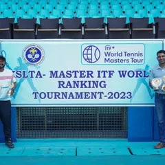 Holding multiple trophies after winning the Doubles title and finishing as the Singles Runner-Up at the ITF Masters Tour. This demonstrates the high standard of excellence we strive for in all our endeavors.