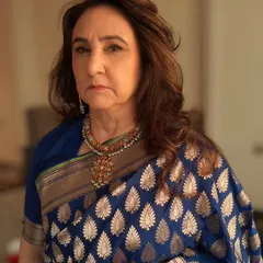 How stunning does she look? I had the pleasure of doing hair and makeup for the groom's aunt. We chose a soft glam makeup look and a voluminous blowout to complement her gorgeous blue silk saree.