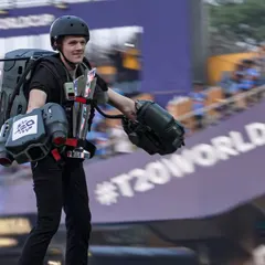 We believe in creating moments that defy expectations. For the ICC Men’s T20 World Cup, we executed a jaw-dropping trophy entry using a jetpack, a feat of technical coordination and creative planning that left the audience in awe.