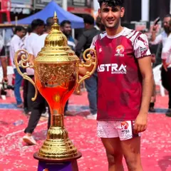 Congratulations to my player on his selection for the 71st Senior National Championship, seen here holding a major tournament trophy. This level of success is what we train for every single day.