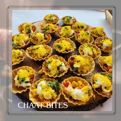 These Chaat Bites are a modern twist on a classic favorite. Served in crispy cups, they are easy to eat and packed with the delicious, tangy flavors of traditional Indian street food.