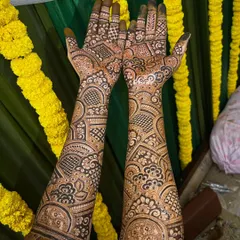 Another shot showing the symmetry and density of this Pakistani bridal design. I ensure both hands are a perfect mirror of each other, which is crucial for stunning wedding photos.