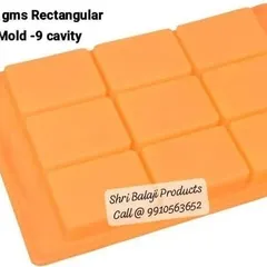 This 9-cavity rectangular mold is another excellent option for creating classic soap bars. The sturdy silicone ensures that every bar comes out with clean, sharp edges.