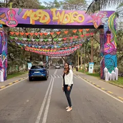 Standing at the entrance of Mood Indigo at IIT Bombay. I never thought I'd be here as a judge, especially considering my college grades. It's a testament to following your passion.