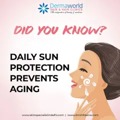 Did you know that daily sun protection is the most effective anti-aging tool you can use? Consistent use of sunscreen prevents the breakdown of collagen and elastin, keeping your skin firm and youthful for longer.