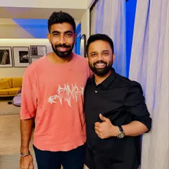 From the screen to the salon chair, it was great to meet and style the man himself, Jasprit Bumrah.