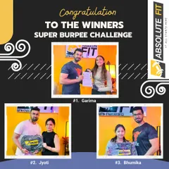 Congratulations to the amazing women who conquered our Super Burpee Challenge. Your strength and stamina were truly inspiring to watch.