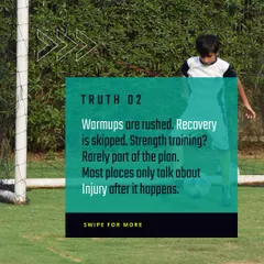 We prioritize player health and safety. Proper warmups, recovery sessions, and strength training are a non-negotiable part of our curriculum to build stamina and prevent injuries before they happen.