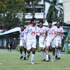The smiles say it all. Winning is great, but winning with your teammates is even better.