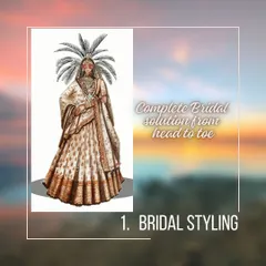 My primary service is complete Bridal Styling. I provide a head-to-toe solution to create your perfect look for your most special day.