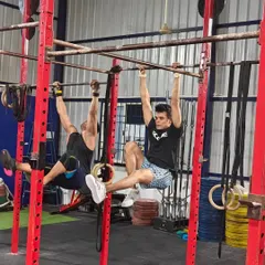 Working on L-sit holds. This challenging static exercise is incredible for developing core strength and is a key component of many advanced gymnastics movements.