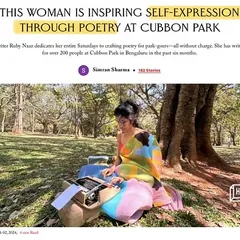A full view of the HerStory article. I am so thankful for the platform to share my intention of enabling self-expression for all through the written word.
