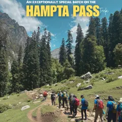 An exceptionally special batch on the Hampta Pass trek. This group of women, former army officers, walked this trail to honor their fallen comrades and celebrate their own resilience.
