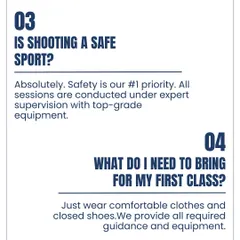 Safety is our number one priority, with all sessions conducted under expert supervision. For your first class, just wear comfortable clothes and closed shoes; we provide all necessary equipment and guidance.