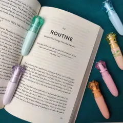 These quirky paw-shaped highlighters are perfect for journaling or scrapbooking. A set of six pastel-colored pens makes a cute and practical gift for stationery lovers.
