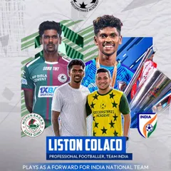 We were honored to have Indian football star Liston Colaco visit our academy. His presence was a huge inspiration for our young players.