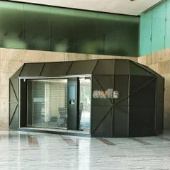 Another angle of the Awfis smart pod. My goal is to retrofit existing spaces with technology that not only saves money but also elevates the look and feel of the workplace.