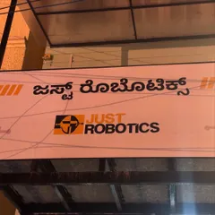 Our new sign going up! We were so excited to open our brand new makerspace in Indiranagar, a dedicated place for building, tinkering, and creating.