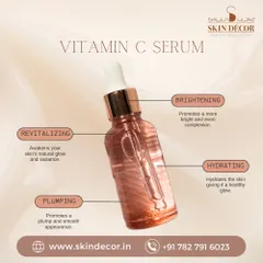 Vitamin C serum is a powerhouse ingredient. It helps in brightening the skin, revitalizing its natural glow, providing hydration, and promoting a plump, smooth appearance. I often recommend it as part of a morning routine.