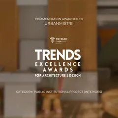 We were thrilled to receive a Commendation at the TRENDS Excellence Awards for Architecture & Design for our "Plug & Play" pediatric clinic, recognized in the Public Institutional Project category.