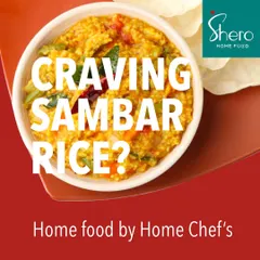 Craving a simple, satisfying meal? Our Sambar Rice is the ultimate comfort food, cooked to perfection by our expert home chefs. It’s a one-pot meal that feels like a warm hug.