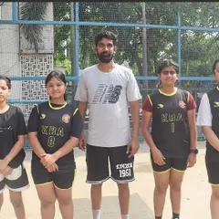 My Under-14 girls 3x3 team ready for their next game. We are focused on developing strong girls' teams and encouraging female participation in basketball.