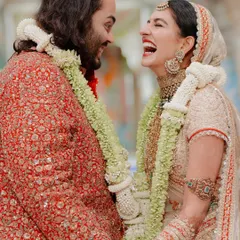 While the world saw the grandeur of Anant and Radhika's wedding, I was fortunate to witness the quiet, unfiltered moments. This frame, filled with pure laughter and joy, is the essence of what I strive to capture. It’s the real, human connection that makes a memory truly epic.