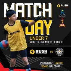 Announcing the first match of the season for our Under 7 team. It's a proud moment to see our youngest lions take the field for their debut in the Youth Premier League.
