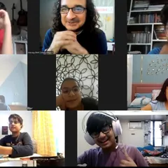 My classes have evolved to meet modern needs, and I now conduct many sessions online with students from around the world. This screenshot from a virtual group class shows the interactive and engaging environment I create, whether in person or online.