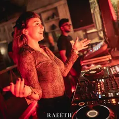 Interacting with the crowd at Raeeth in Goa. It's not just about playing tracks; it's a conversation through music.