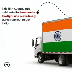 This Independence Day, let's celebrate the freedom to live light and move freely across our incredible India. I'm here to make that freedom a reality.