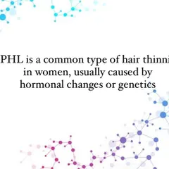FPHL is a specific type of hair thinning in women. It's primarily driven by a combination of genetic predisposition and hormonal changes that occur over time.