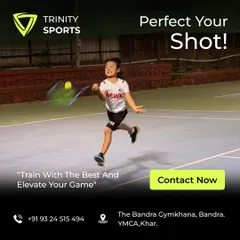 See the results of dedicated training in this action shot of a junior player moving swiftly across the court to connect with a powerful forehand. Our programs focus on developing agility, proper technique, and on-court confidence for players of all ages.