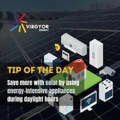 A practical tip for maximizing your solar savings is to use energy-intensive appliances during daylight hours. This aligns your consumption with peak energy generation, reducing reliance on the grid and lowering your electricity bills.