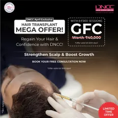 This offer highlights the importance of GFC therapy after a hair transplant. The growth factors in GFC boost graft survival, speed up healing, and improve hair density, making it a crucial step for the best possible results.