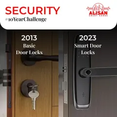 Look how far home security has come in just ten years. We've moved from basic mechanical locks to intelligent, multi-functional smart door locks that offer superior security and convenience. This is the evolution of peace of mind.