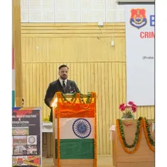 Speaking at the book launch on new criminal laws. It is a privilege to be part of discussions that shape the future of criminal prosecution and investigation in India.